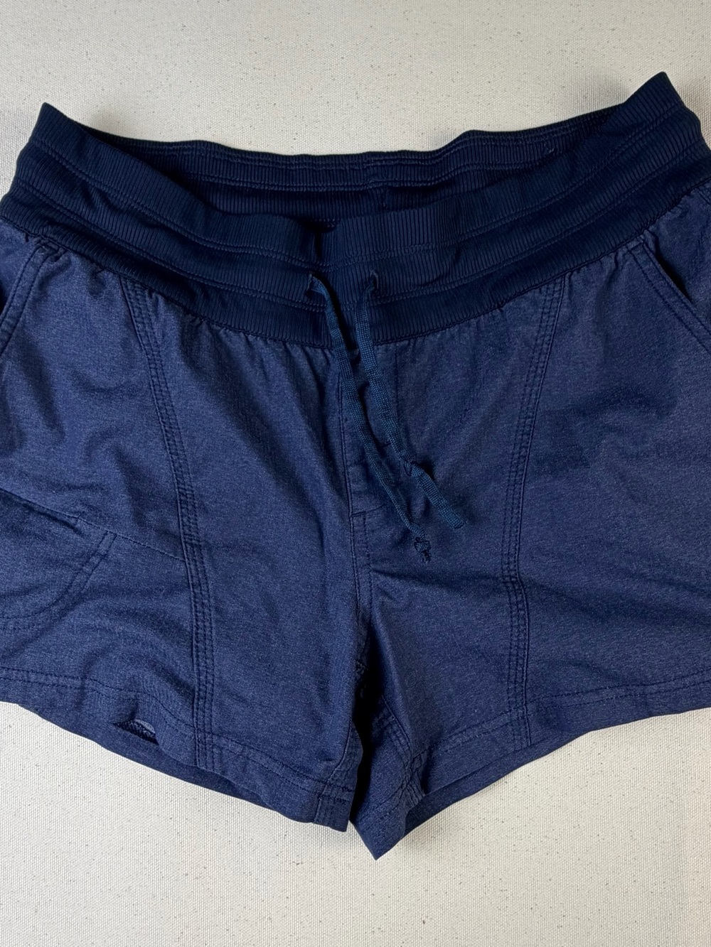 The North Face Women's Navy Athletic Drawstring Shorts
